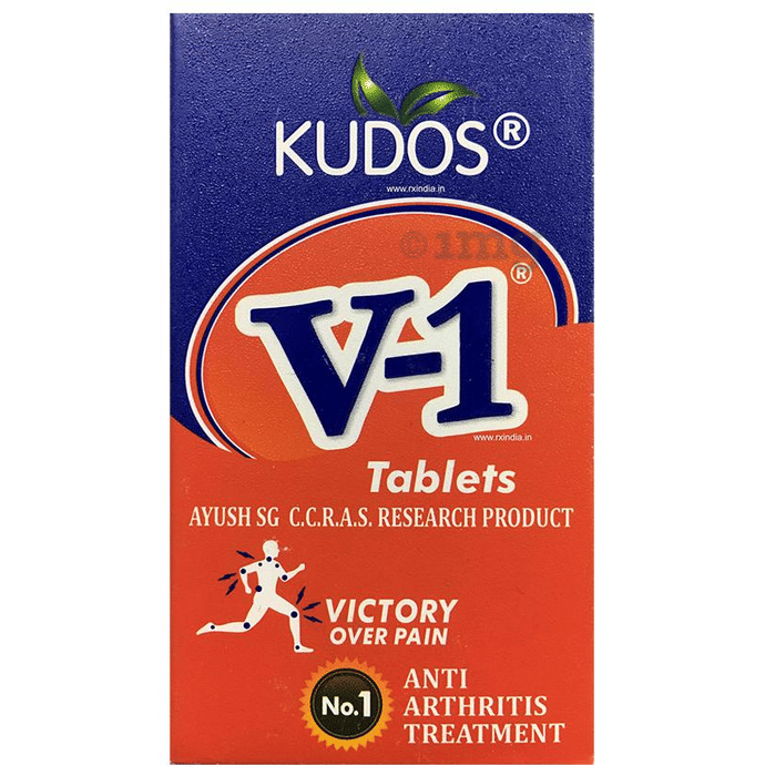 Kudos V1 Tablet Buy bottle of 60 tablets at best price in India 1mg