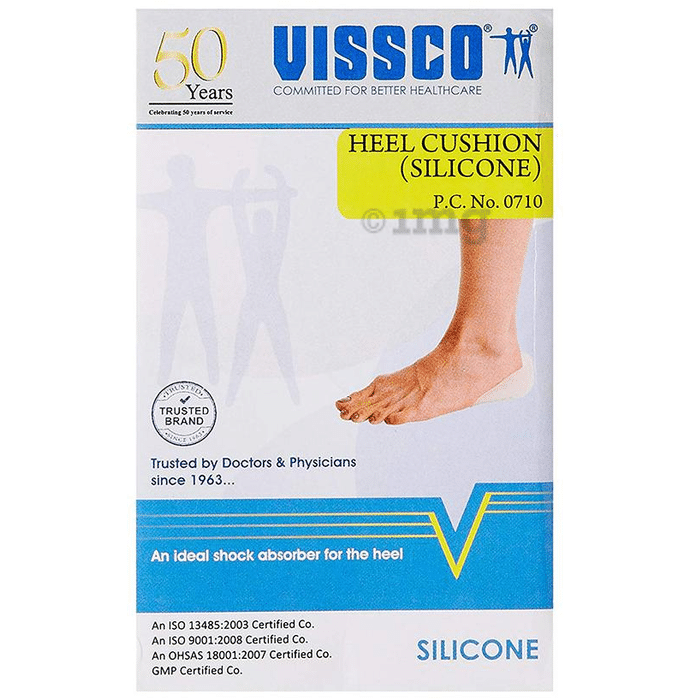 vissco silicone heel pad