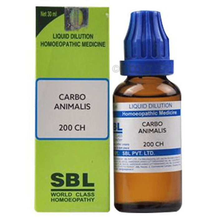 SBL Carbo Animalis Dilution 200 CH