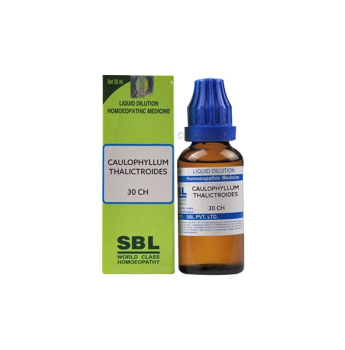 SBL Caulophyllum Thalictroides Dilution 30 CH