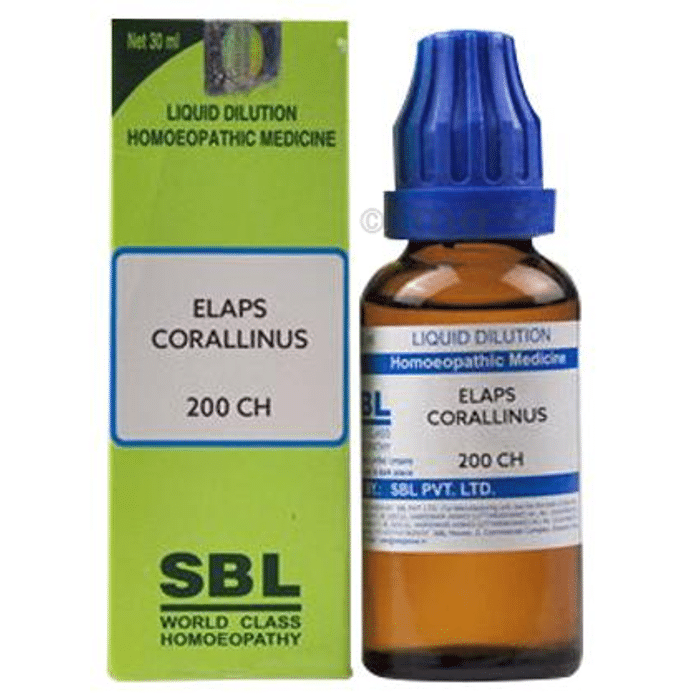 SBL Elaps Corallinus Dilution 200 CH