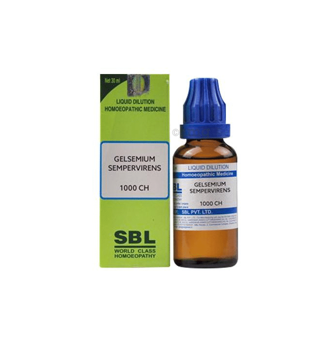 SBL Gelsemium Sempervirens Dilution 1000 CH