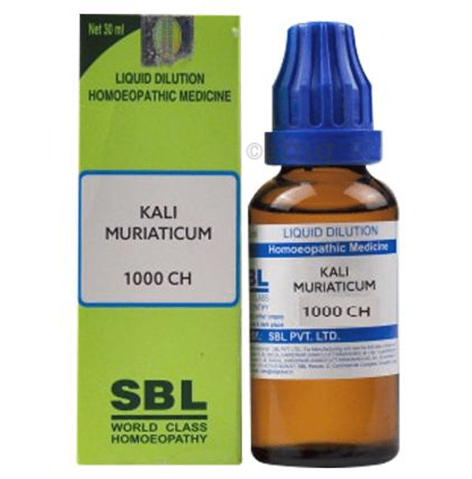 SBL Kali Muriaticum Dilution 1000 CH