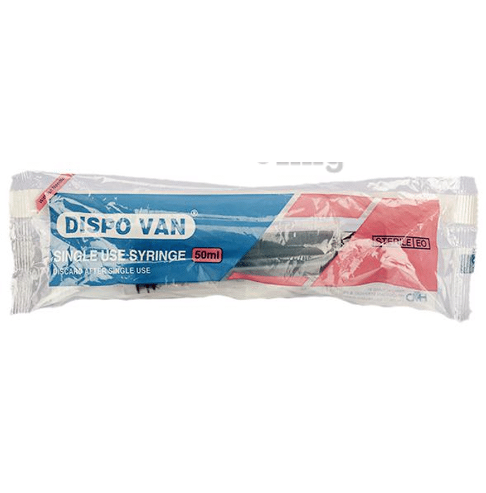 Dispovan 50ml Syringe