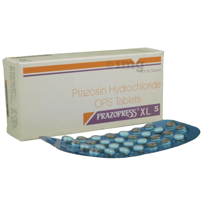Prazopress Xl 5 Tablet View Uses Side Effects Price And Substitutes 1mg