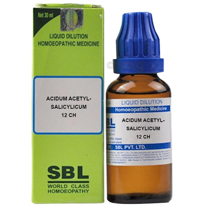 SBL Acidum Acetylsalicylicum Dilution 12 CH