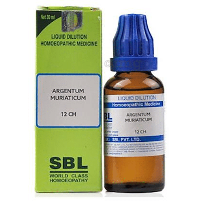 SBL Argentum Muriaticum Dilution 12 CH