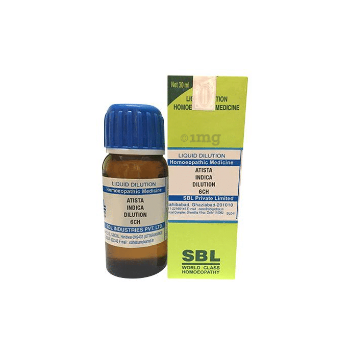 SBL Atista Indica Dilution 6 CH