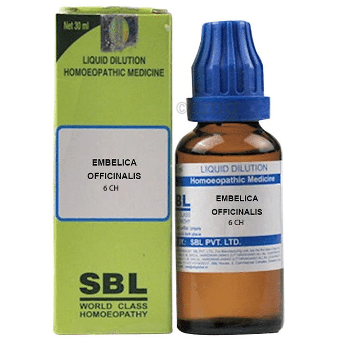 SBL Embelica Officinalis Dilution 6 CH