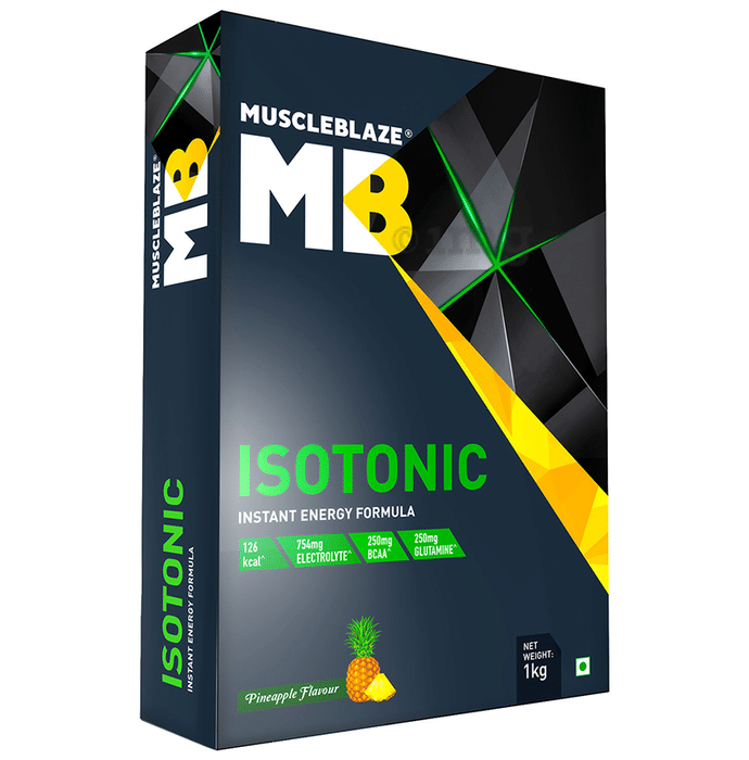 MuscleBlaze MB Isotonic Instant Energy Formula Pineapple