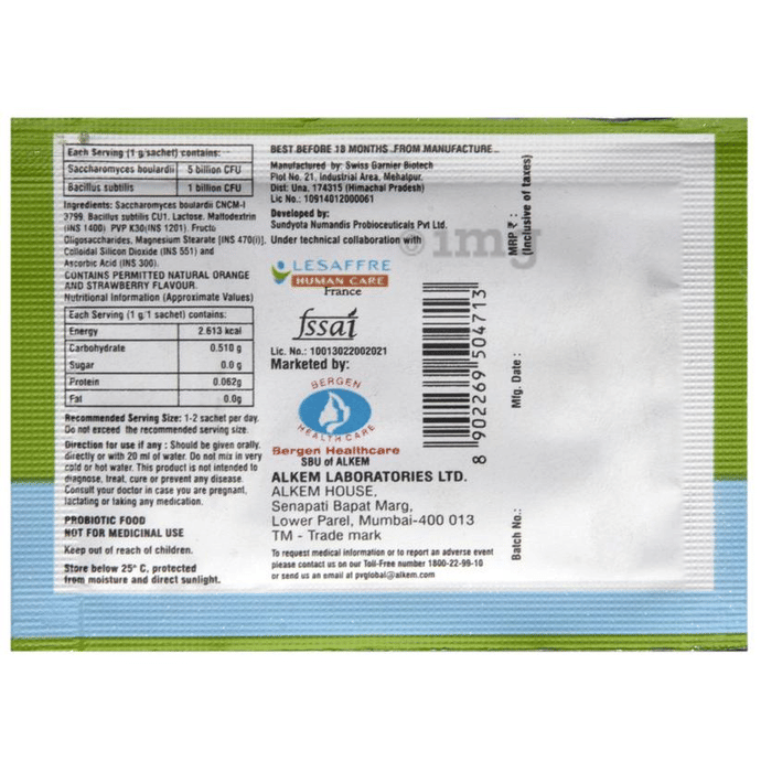 Gutgain Sachet 1gm Buy Packet Of 6 Sachets At Best Price In India 1mg