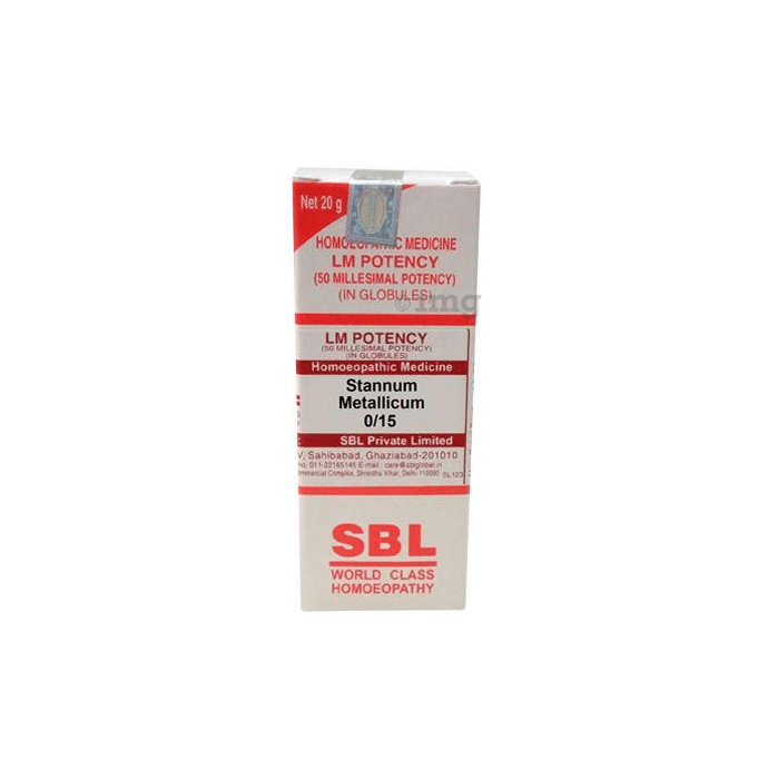 SBL Stannum Metallicum 0/15 LM