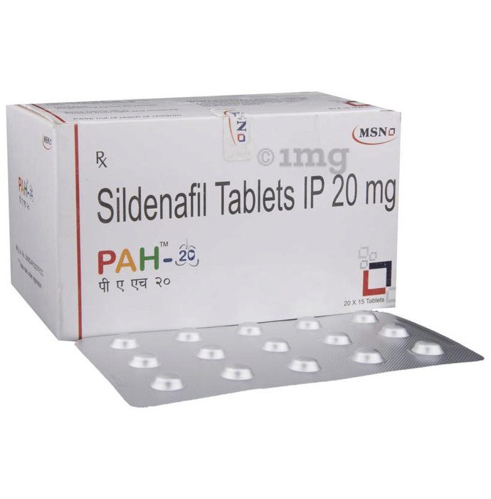 PAH 20 Tablet: View Uses, Side Effects, Price and Substitutes | 1mg