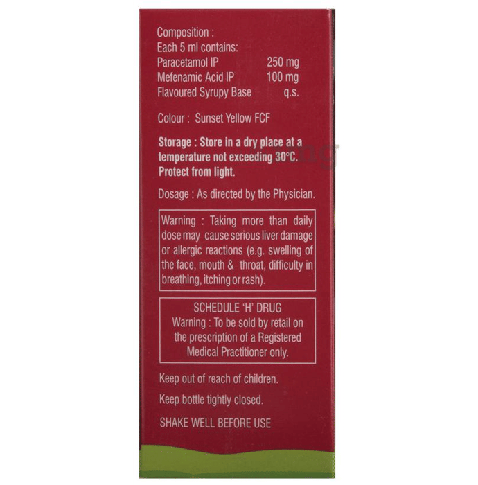 Mefkind Ds Suspension View Uses Side Effects Price And Substitutes 1mg