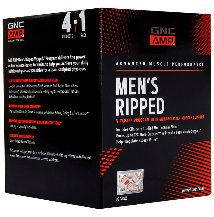 GNC Pro Performance AMP Ripped Vitapak 