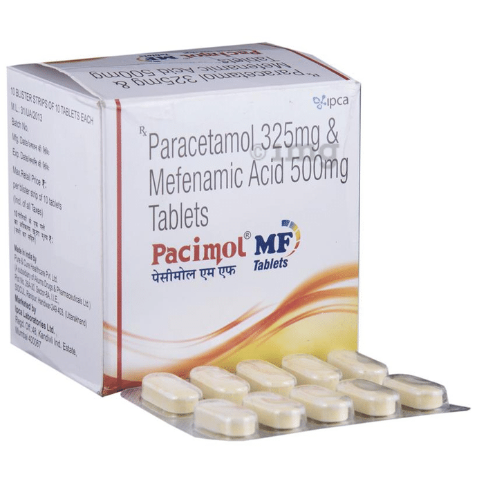 Pacimol Mf Tablet View Uses Side Effects Price And Substitutes 1mg