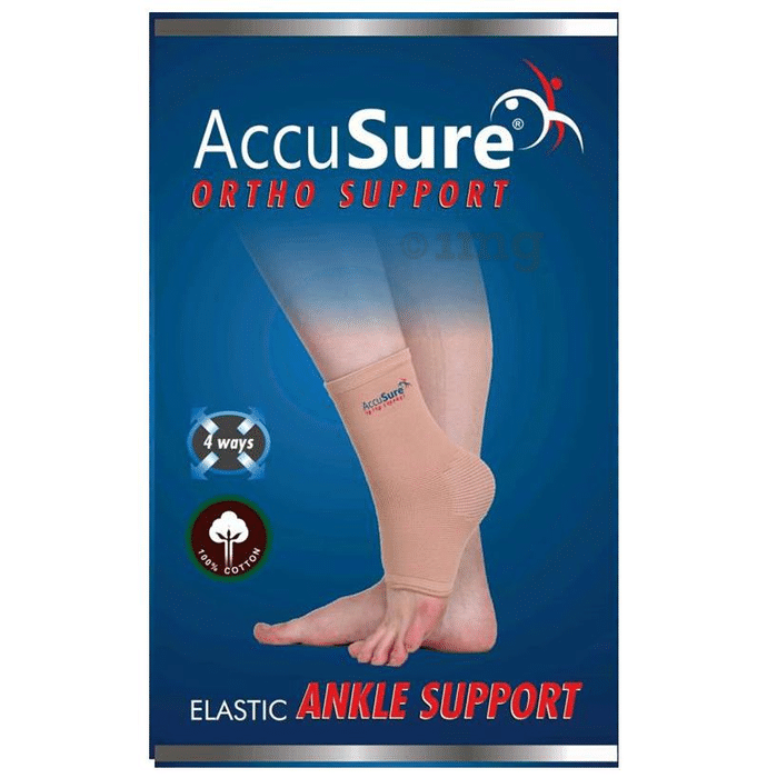 AccuSure A-9 Elastic Ankle Support Large