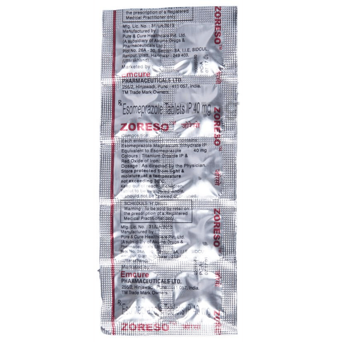Zoreso Tablet View Uses Side Effects Price And Substitutes 1mg