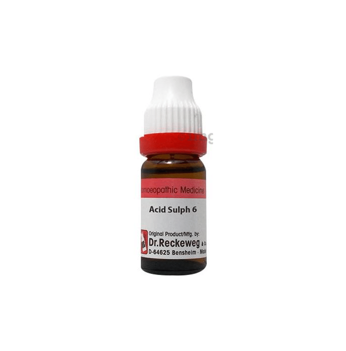 Dr. Reckeweg Acid Sulph Dilution 6 CH