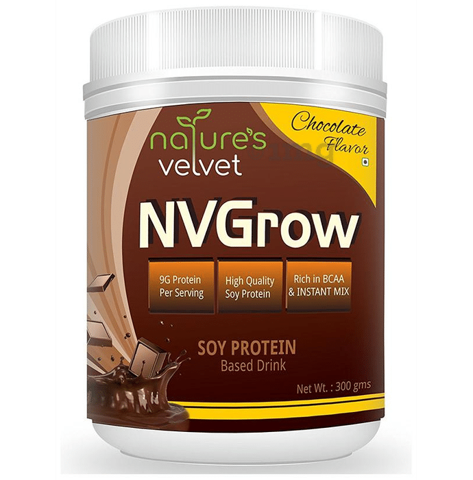 Nature's Velvet Lifecare NVGrow Soy Based Protein Drink Chocolate