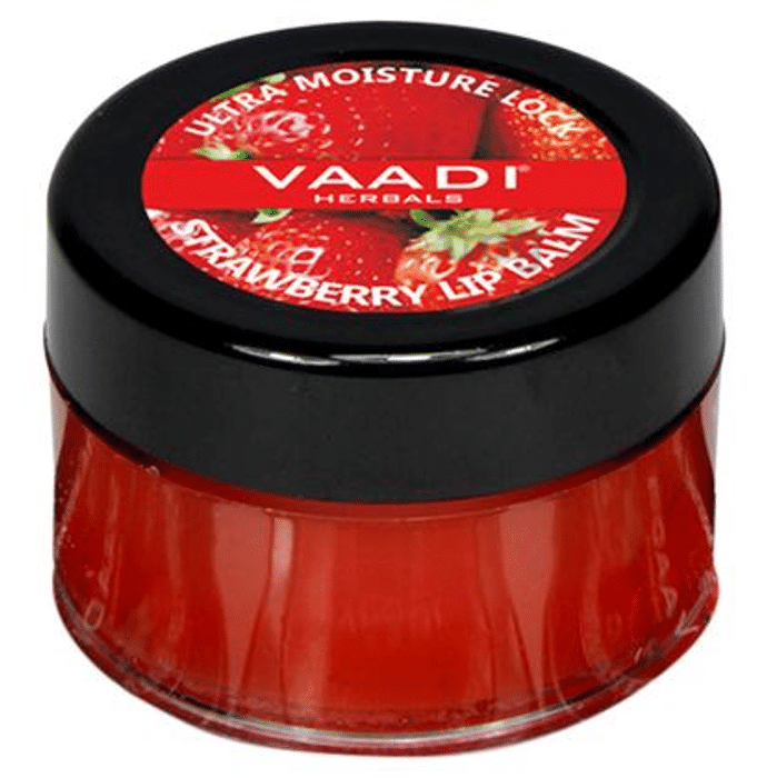 Vaadi Herbals Value Pack of 4 Lip Balm-Strawberry & Honey