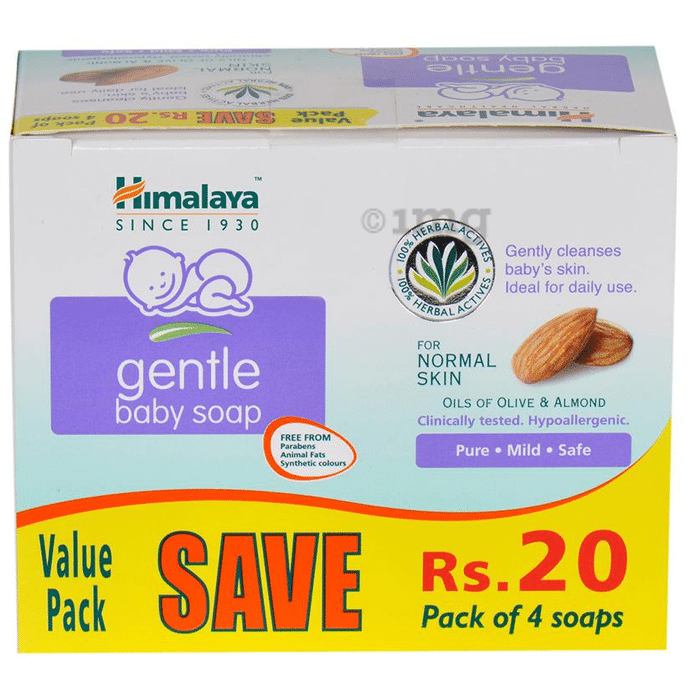 Himalaya Gentle Baby Soap 75gm Value Pack