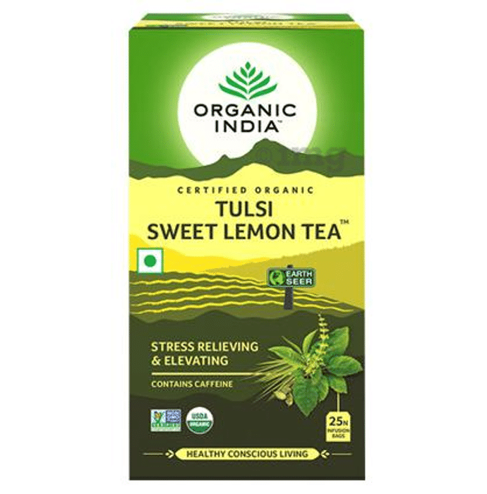 Organic India Tulsi Sweet Lemon Tea