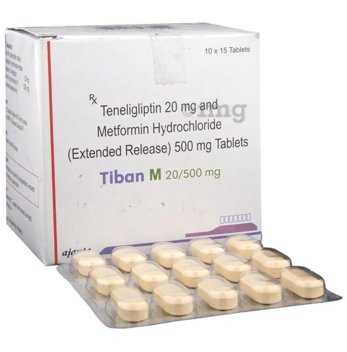 Tiban M 500mg Tablet Er View Uses Side Effects Price And Substitutes 1mg