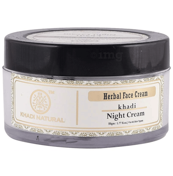 Khadi Naturals Ayurvedic Night Cream Buy jar of 50 gm Cream at best