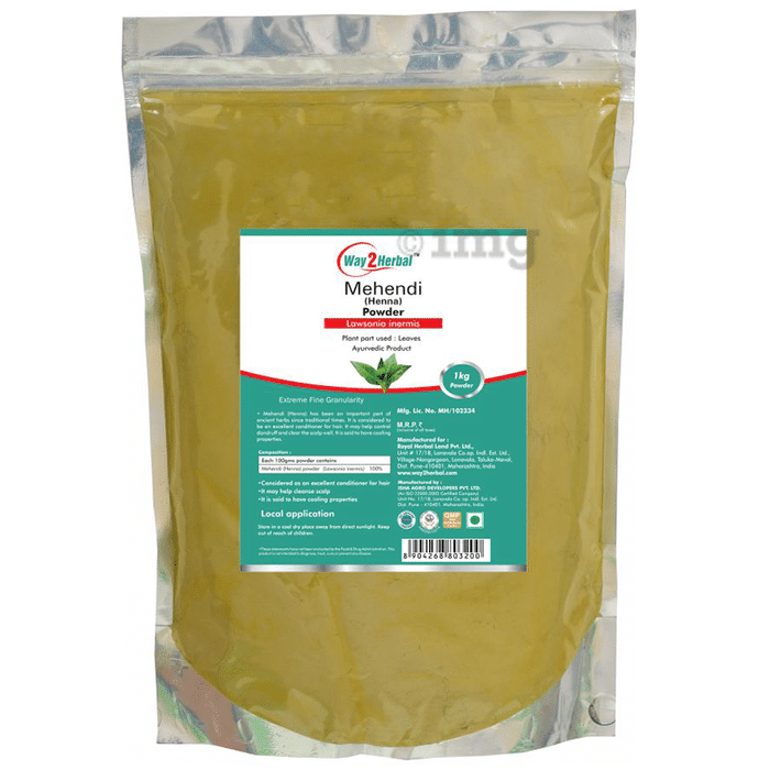 Way2Herbal Mehendi Powder: Buy packet of 1 kg Powder at best price in ...