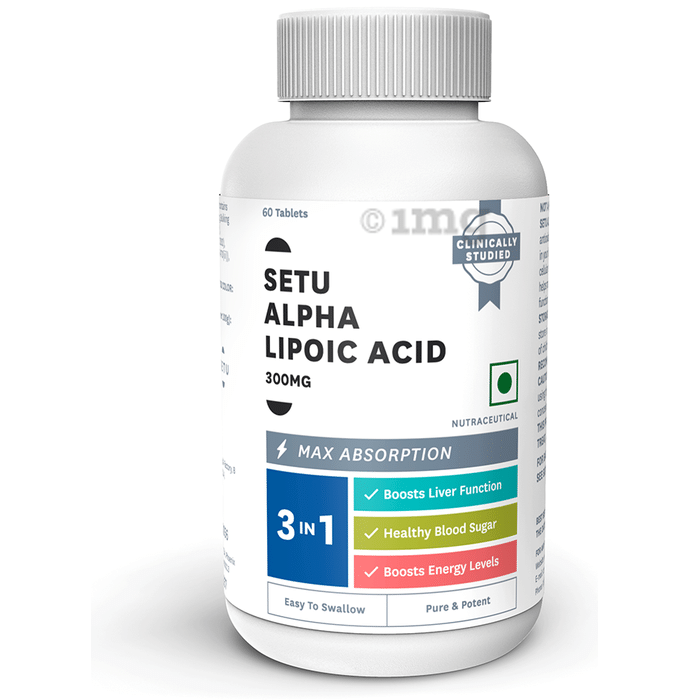 Setu Alpha Lipoic Acid 300mg Tablet