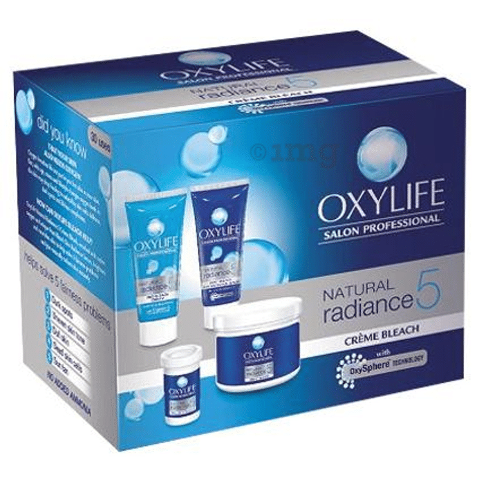 Dabur Oxylife Salon Professional Creme Bleach with Natural Radiance