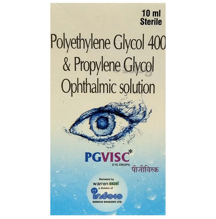 Pgvisc Eye Drop Buy packet of 10 ml Eye Drop at best price in India 1mg