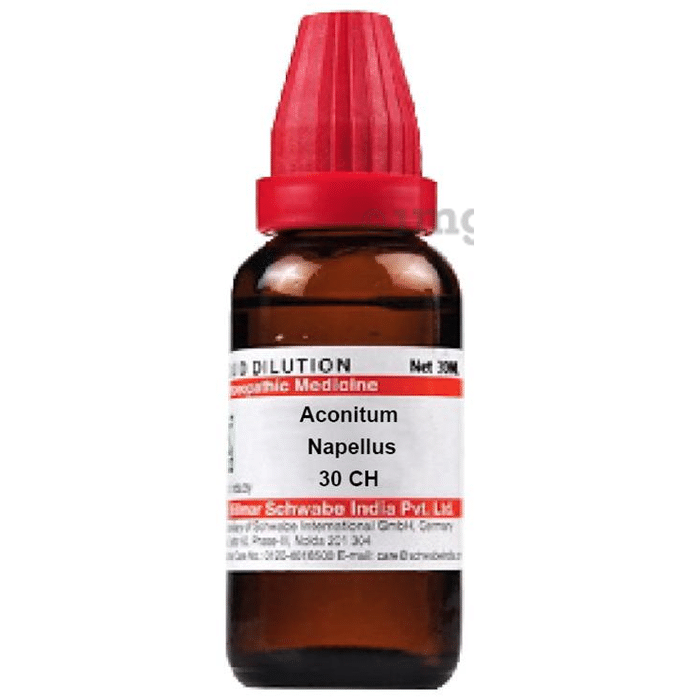 Dr Willmar Schwabe India Aconitum Napellus Dilution 30 CH
