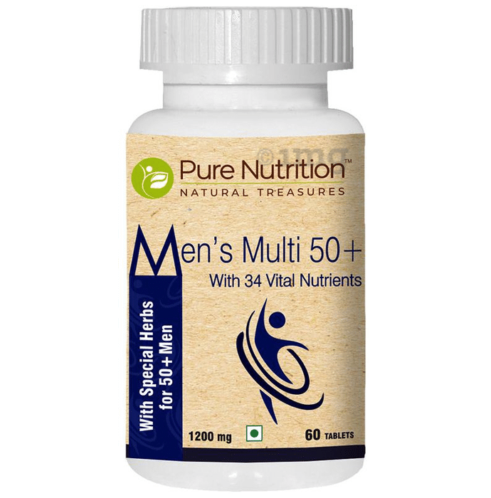 Pure Nutrition Men's Multi 50+ Multivitamin Tablet
