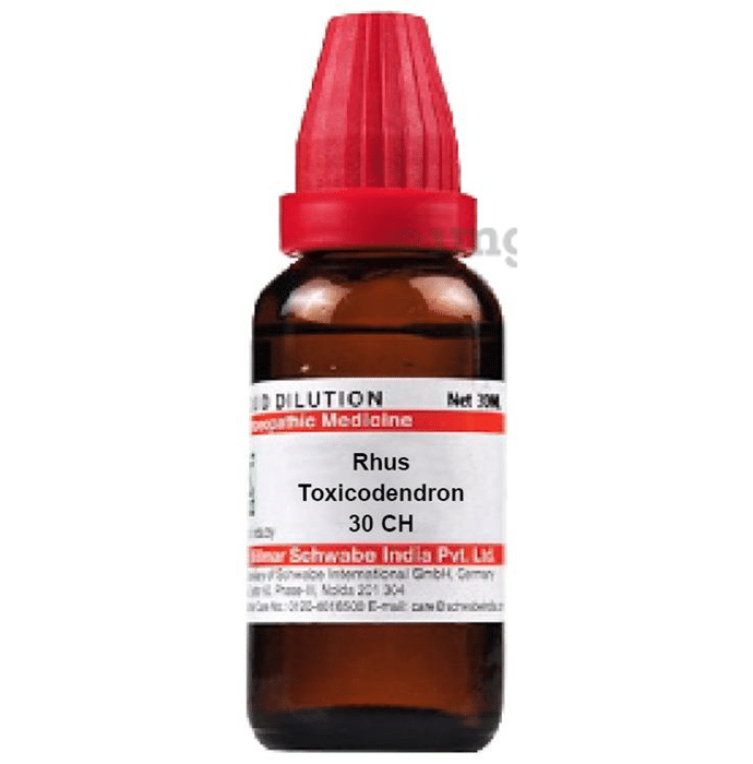 Dr Willmar Schwabe India Rhus Toxicodendron Dilution 30 CH