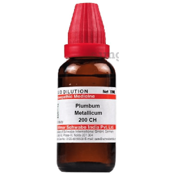 Dr Willmar Schwabe India Plumbum Metallicum Dilution 200 CH