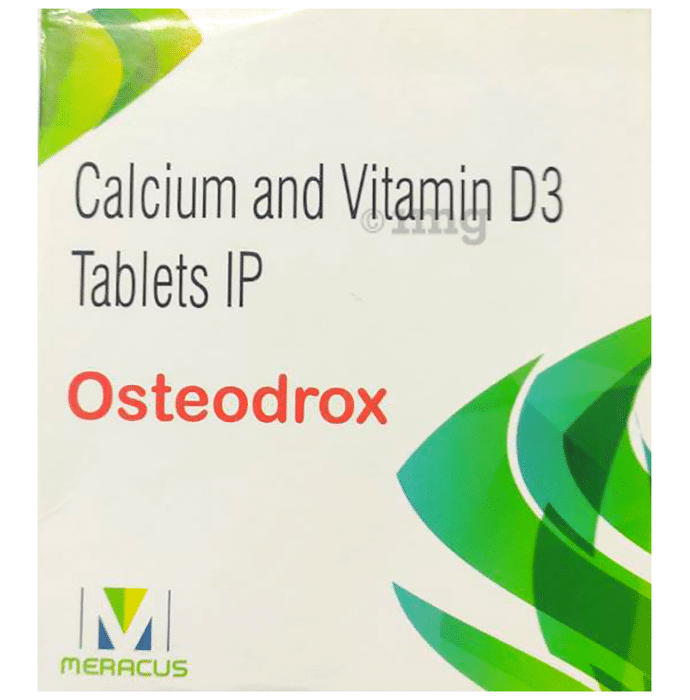 Osteodrox Tablet: Buy strip of 10 tablets at best price in India | 1mg