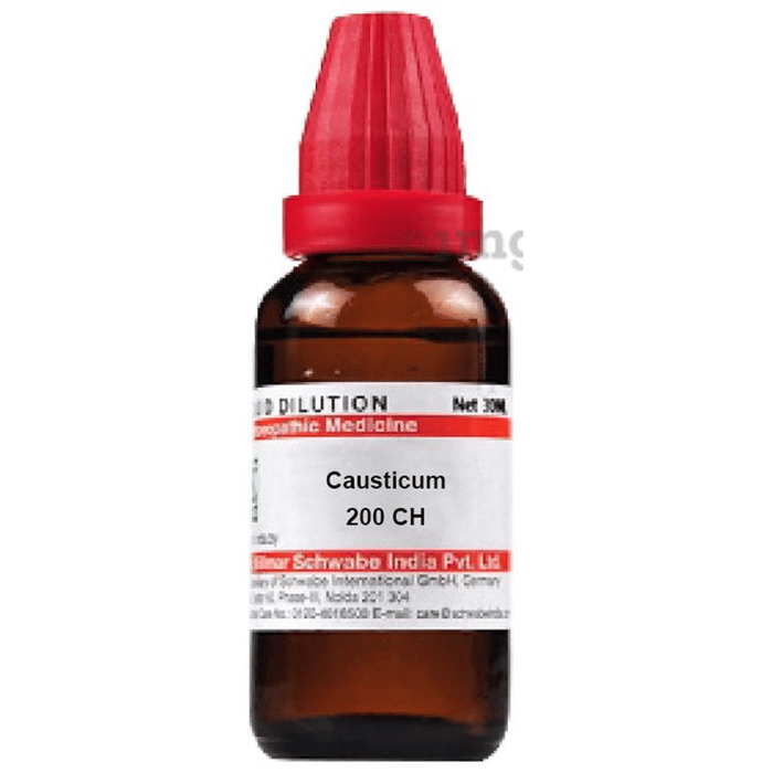 Dr Willmar Schwabe India Causticum Dilution 200 Ch Buy Bottle Of 30 Ml Dilution At Best Price In India 1mg