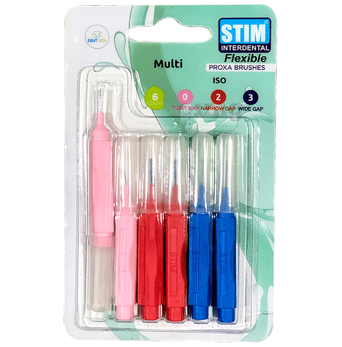 Stim Interdental Proxa Brushes (Multi) Flexible