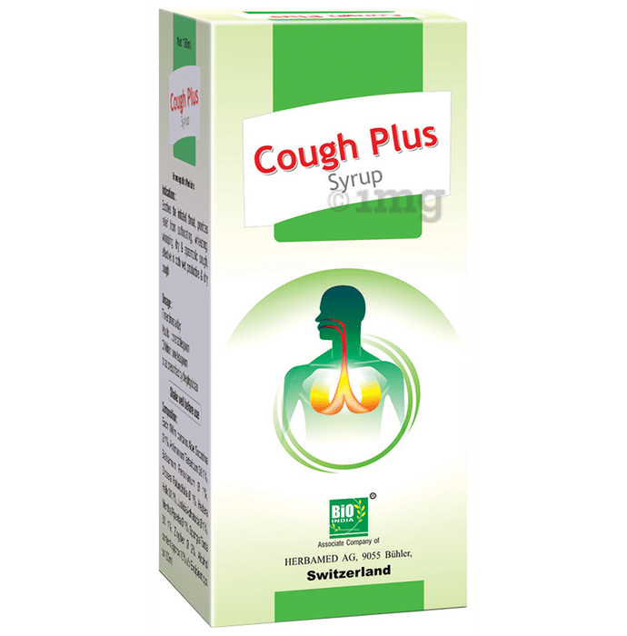Bio India Cough Plus Syrup Buy bottle of 120 ml Syrup at best price in