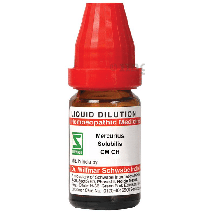 Dr Willmar Schwabe India Mercurius Solubilis Dilution CM CH