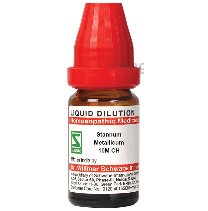 Dr Willmar Schwabe India Stannum Metallicum Dilution 10M CH