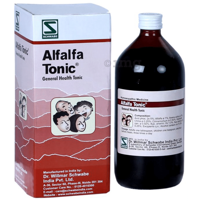Dr Willmar Schwabe India Alfalfa General Health Tonic