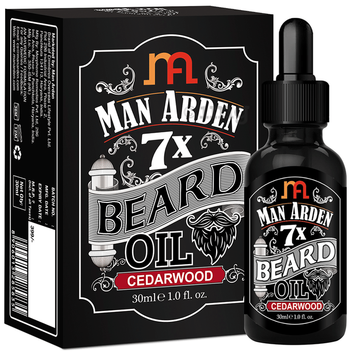Man Arden 7X Beard Oil Cedarwood