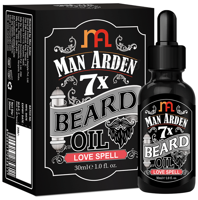 Man Arden 7X Beard Oil Love Spell