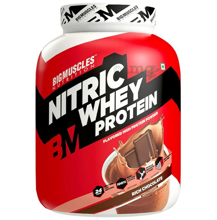 Big  Muscles Nitric Whey Milk Chocolate