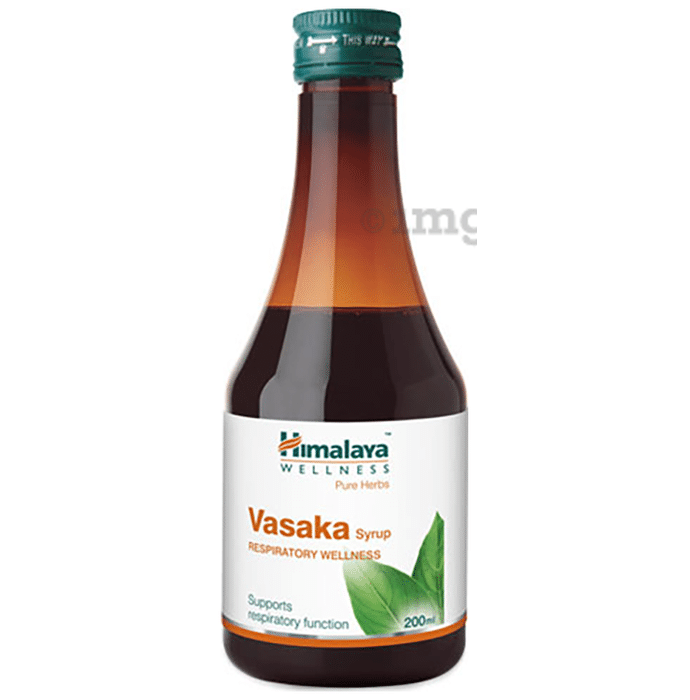 Himalaya Wellness Pure Herbs Vasaka Respiratory Wellness Syrup