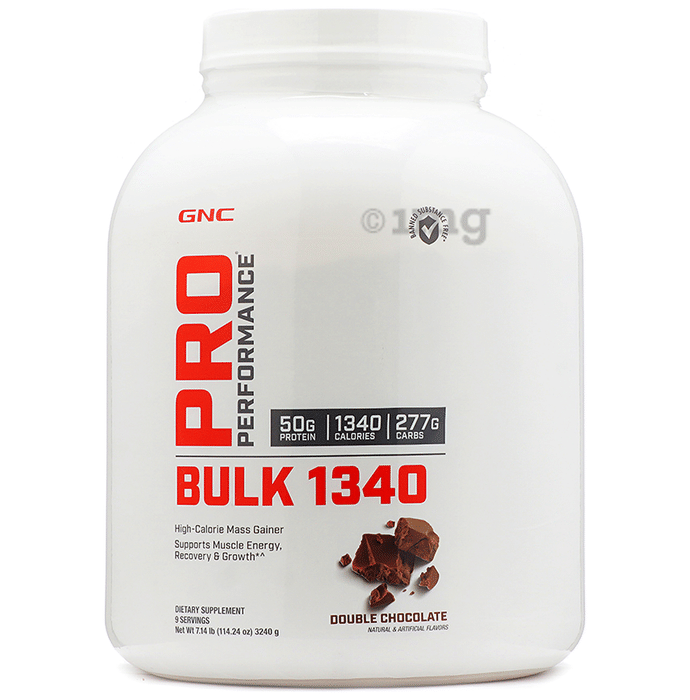 GNC Pro Performance Bulk 1340 Mass Gainer Double Chocolate