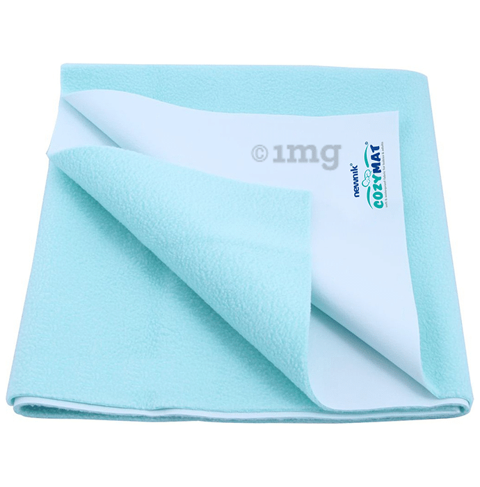 Newnik Cozymat, Dry Sheet (Size: 70cm X 100cm) Medium Sea Green